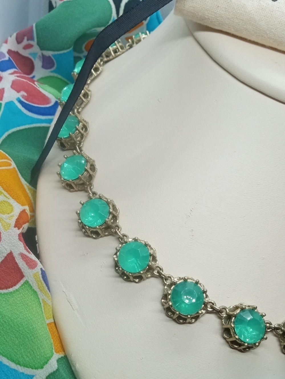 J.CREW ROUND FACETTED NECKLACE - Picture 4 of 13